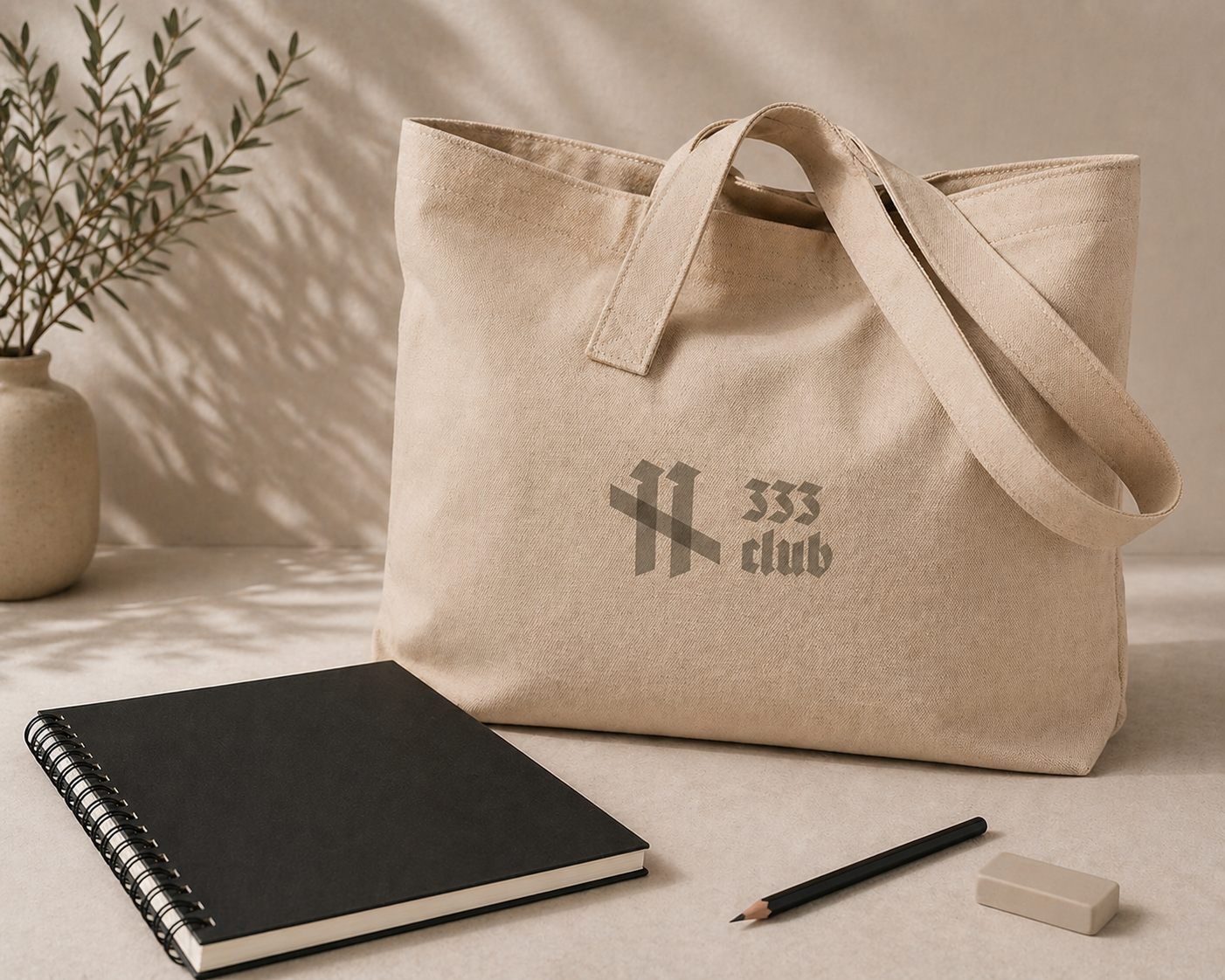 333 club bag logo